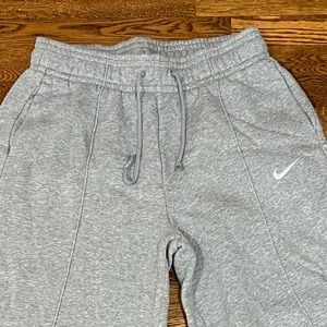 Nike Grey Wide Bottom Sweatpants